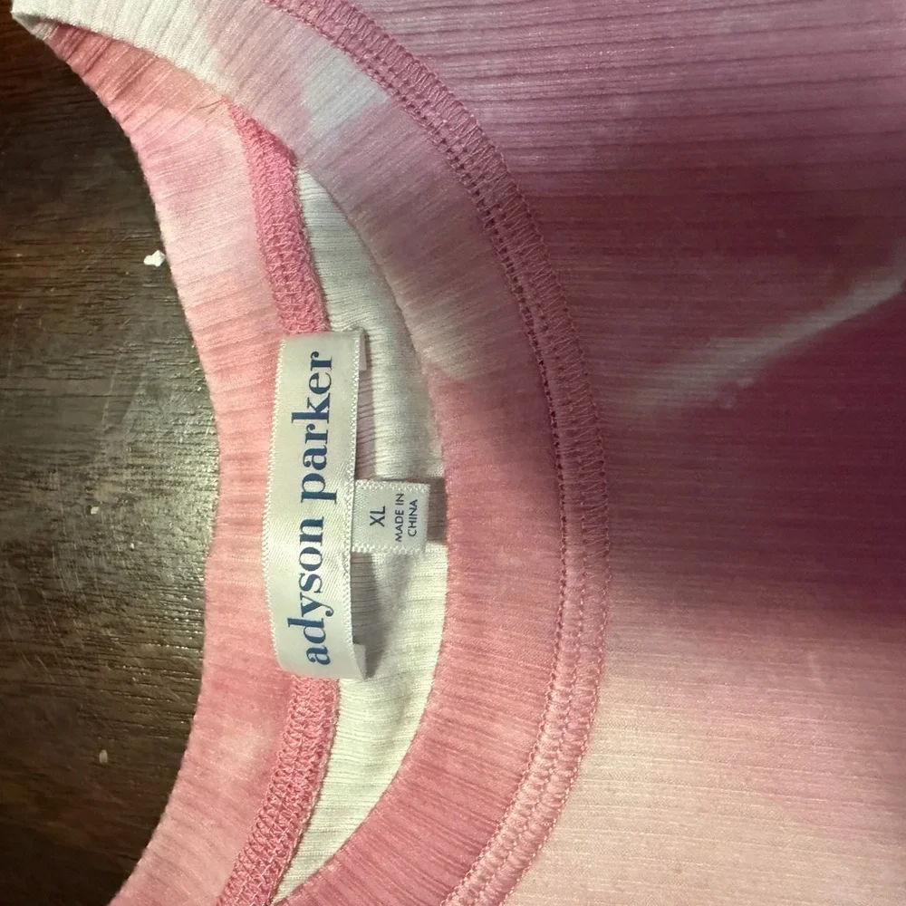 Adyson Parker Pink Casual Dress & Hoodie